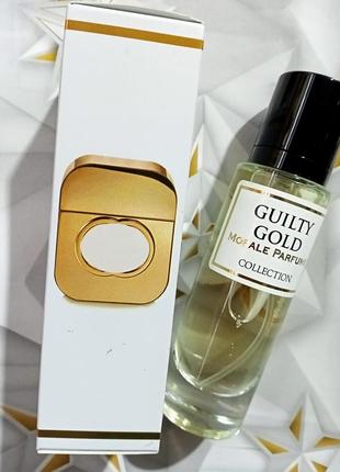 ,morale parfums guilty gold, 30 ml. оае.