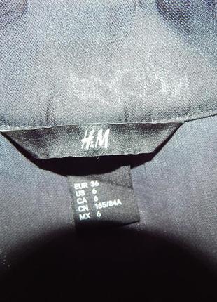 Блуза фирменная женская h&m 42-44р.163ж (только в указанном размере, только 1 шт)6 фото