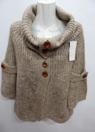 Кофта- накидка фирменная женская clockhouse р. 44-46 178жк