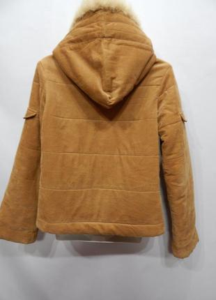 Куртка  женская демисезонная утепленная с капюшоном сток р.44-48 130gk (только в указанном размере, только 12 фото