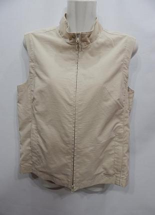 Жилет легкий женский демисезонный s. oliver 46-48 р.187g (только в указанном размере, только 1 шт)