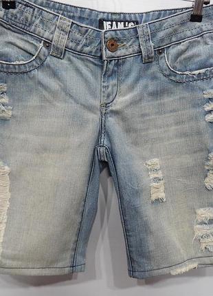 Шорты джинсовые женские  jeans reactive, 46-48 rus, 32 eur,  127gw (только в указанном размере, только 1 шт)