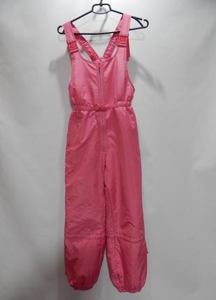 Штани підліток високі лижні на бретелях -напівкомбінезон 40-42р. 060кл