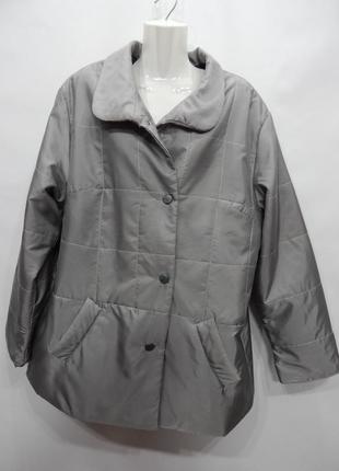 Куртка жіноча демісезонна батал р. 58-60 100gk