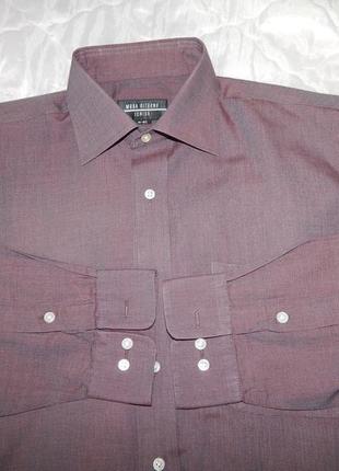 Мужская рубашка с длинным рукавом moda ritorno р.48 032дрбу6 фото