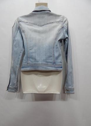 Куртка джинсовая женская denim vintage, ukr р.40-42, eur 34 078dg3 фото