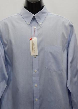 Мужская приталенная рубашка с длинным рукавом merona р.50-52 150др2 фото