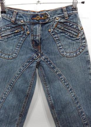 Шорты удлиненные джинсовые женские подросток 134см d-zine, 38-40 rus, 32 eur, 144gw (только в указанном4 фото