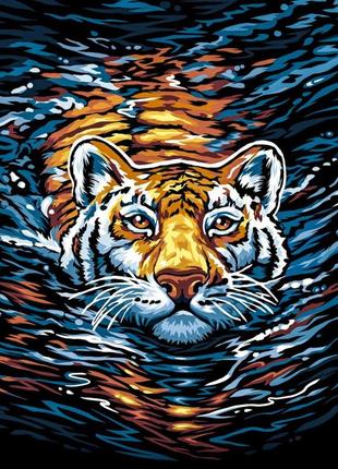 Картина за номерами тигр