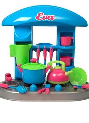 Кухня-стіл з посудом kiner way 04-407