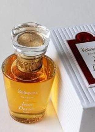 Винтаж старинный редкий парфюм франция kalispera parfum de jean desses paris5 фото