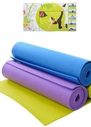 Йога килимок yoga mat 0380-32 фото