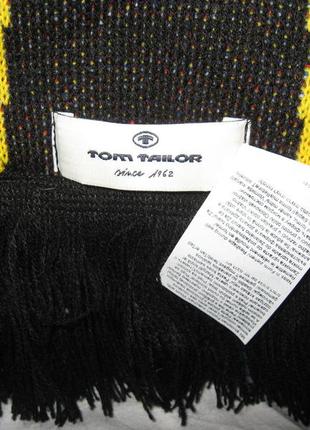 Мужской шарф теплый tom tailor2 фото
