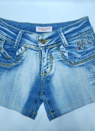 Шорты женские фирменные подросток t&5a jeans, w 24 eur, 38-40 rus  032gw (только в указанном размере, только 1