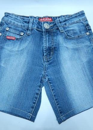 Шорты женские фирменные m.k jeans, w 28 eur, 40-42 rus  041gw (только в указанном размере, только 1 шт)