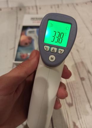 Градусник безконтактний інфрачервоний термометр пірометр для дітей gp-300 тіла медичний без ртуті8 фото