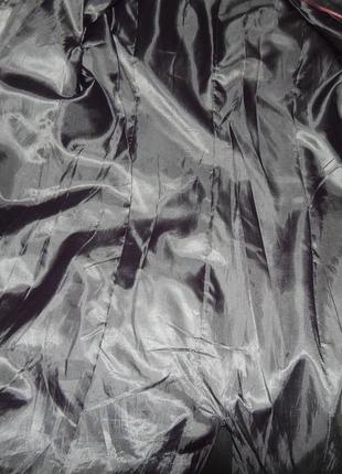 Женский кожаный плащ - пальто saimeisi  р.48-50 097gk (только в указанном размере, только 1 шт)9 фото