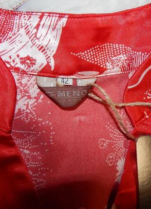 Блуза фирменная женская menglu 46-48р.203ж6 фото