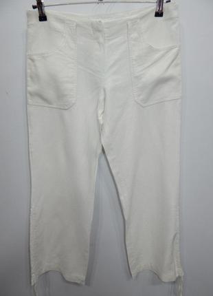 Бриджи женские лен clockhouse р. 42-44 rus, eur (34) 172dgg (только в указанном размере, только 1 шт)
