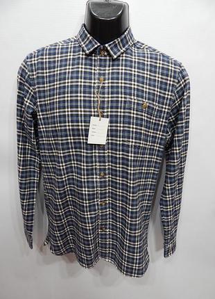 Мужская теплая рубашка с длинным рукавом selected homme р.46 056rt (только в указанном размере, только 1 шт)