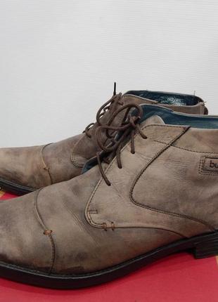 Мужские демисезонные утепленные ботинки bugatti р.44  013bmd (только в указанном размере, только 1 шт)2 фото