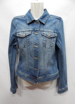 Куртка жіноча джинсова h&m vintage, rus р. 42-44, eur 36 059dg