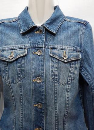 Куртка джинсовая женская h&m vintage, rus р.42-44, eur 36 059dg4 фото