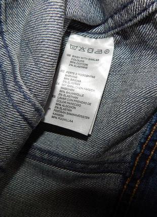 Куртка джинсовая женская h&m vintage, rus р.42-44, eur 36 059dg5 фото