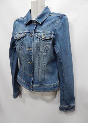 Куртка джинсовая женская h&m vintage, rus р.42-44, eur 36 059dg2 фото