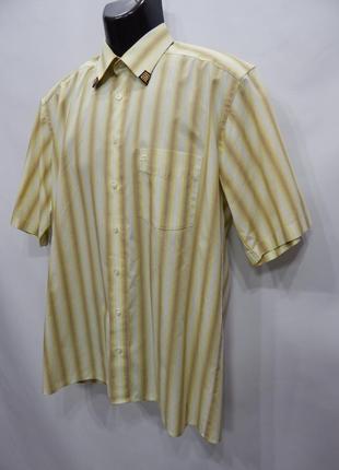 Мужская рубашка с коротким рукавом olymp оригинал (124кр) р.503 фото