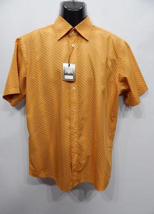 Мужская рубашка с коротким рукавом tom tailor оригинал (019кр) р.48