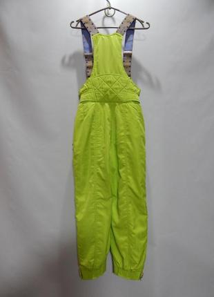 Штани високі жіночі лижні на бретелях -напівкомбінезон 40-42р. 042кл6 фото