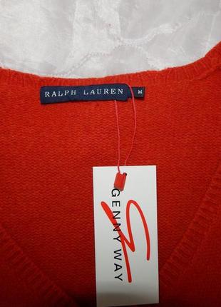 Кофта фирменная женская ralph lauren (шерсть,кашемир) rus 42-44 eur 34-36 018жк5 фото