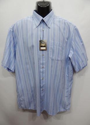 Мужская рубашка с коротким рукавом cavori оригинал (052кр) р.50