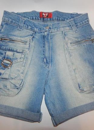 Шорты женские фирменные ht jeans, w 27 eur, 42-44 rus  008gw (только в указанном размере, только 1 шт)