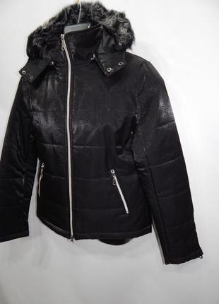 Куртка  женская демисезонная утепленная с капюшоном place plan сток р.50-52 132gk (только в указанном размере,2 фото