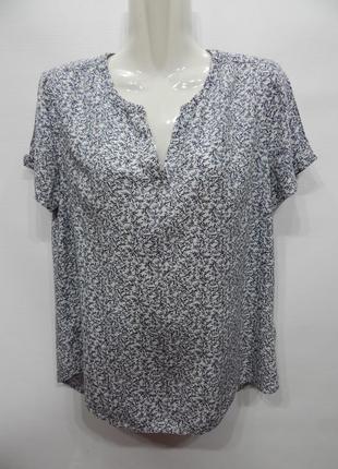 Блуза легкая фирменная женская tom tailor 46-48 р.088бж1 фото