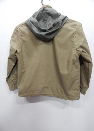 Куртка -ветровка с капюшоном на подкладке camaro  р.34-36,рост 128-134, 075д2 фото