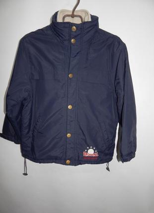 Куртка -вітрівка дитяча на підкладці з флісу infinity р. 38-40,ріст 146-152, 089д