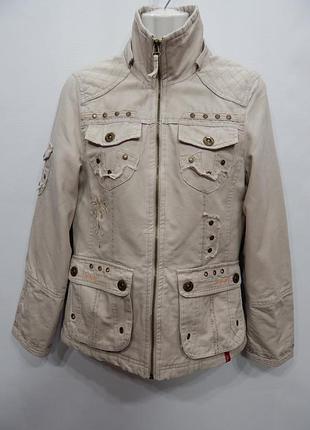 Куртка женская демисезонная cotton jeans casual hikis р.42-44 058dg (только в указанном размере, только 1 шт)