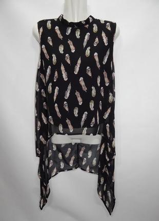 Блуза легкая фирменная женская colloseum  46-48 р., 172бж (только в указанном размере, только 1 шт)