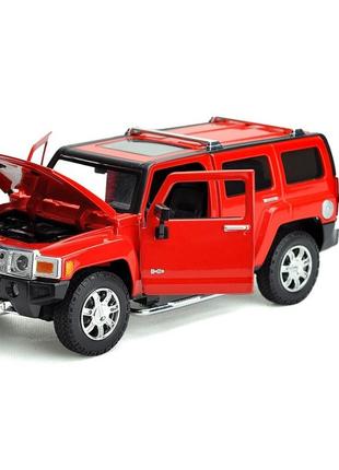 Машинка металлическая hummer h3