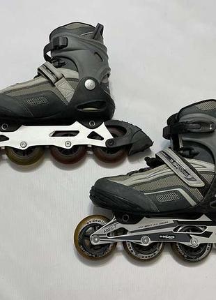 Роликовые коньки b-square speed, high impact, abec-7, 28 см, сост. отличное!