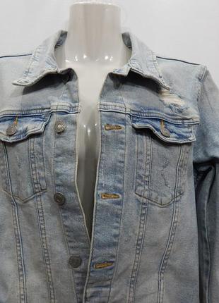 Куртка джинсовая женская denim vintage,рост 164,13-14лет, rus р.40-42, eur 34 087dg (только в указанном4 фото