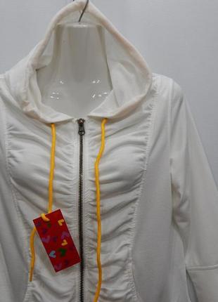 Толстовка - футболка женская фирменная с капюшоном  ukr 44-46 р. 139pt5 фото