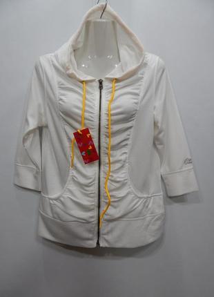 Толстовка - фірмова футболка жіноча з капюшоном ukr 44-46 р. 139pt