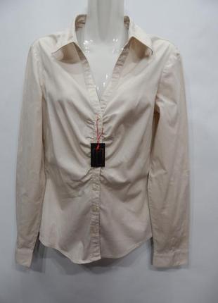 Блуза легкая фирменная женская terranova хлопок р. 44- 46 060бж (только в указанном размере, только 1 шт)