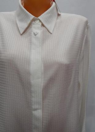 Блуза- рубашка нарядная фирменная женская biaggini р. 50- 52 069бж2 фото