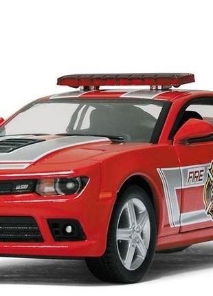 Металлическая машинка kinsmart 2014 chevrolet camaro (police/ fire fighter)