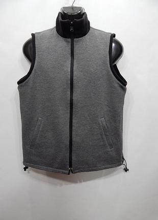 Жилет чоловічий двосторонній утеплений nc broner р. 48 049dgm